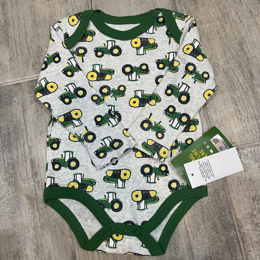 John Deere | Tractor Onesie Sz 6/9 months